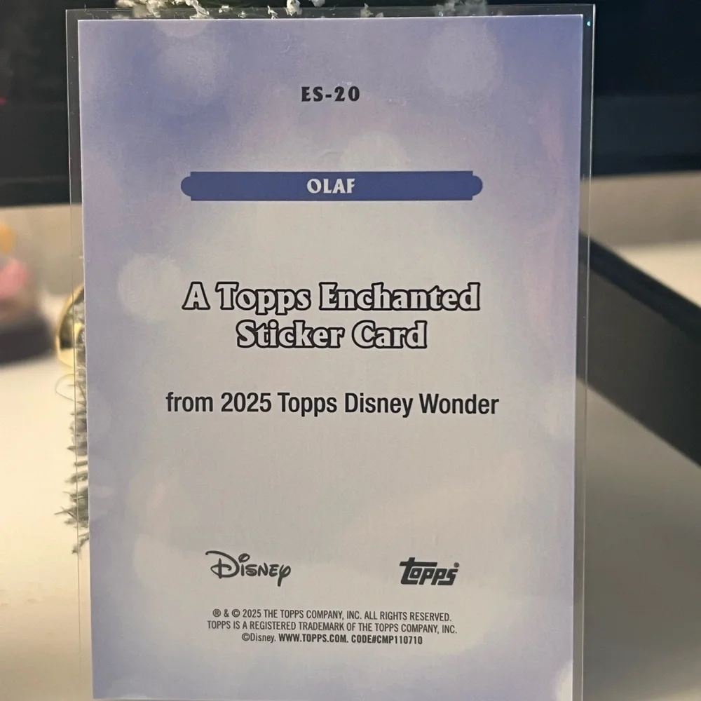 Disney Topps Wonder 2025 Elsa Character Card with Blue Accents - Cards set of 6 - Picture 13 of 13